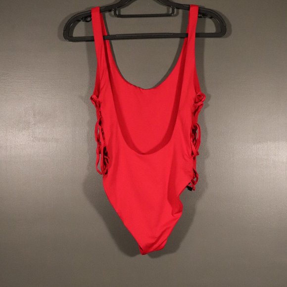 NWT Eberjey So Solid Mila One Piece in Red - Picture 5 of 14